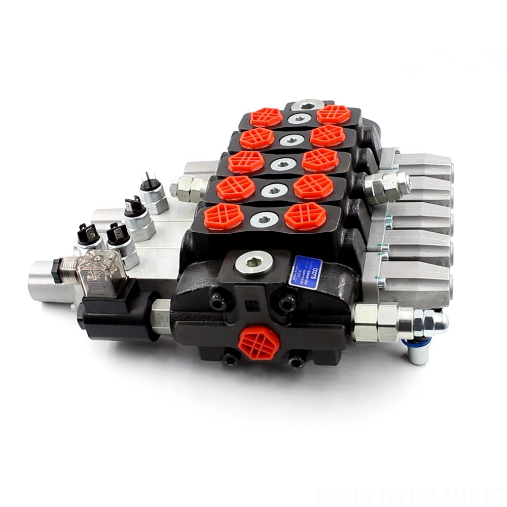 Hydraulic Directional Valve: 5 Spool, Manual, Sectional - Wholesale & OEM image